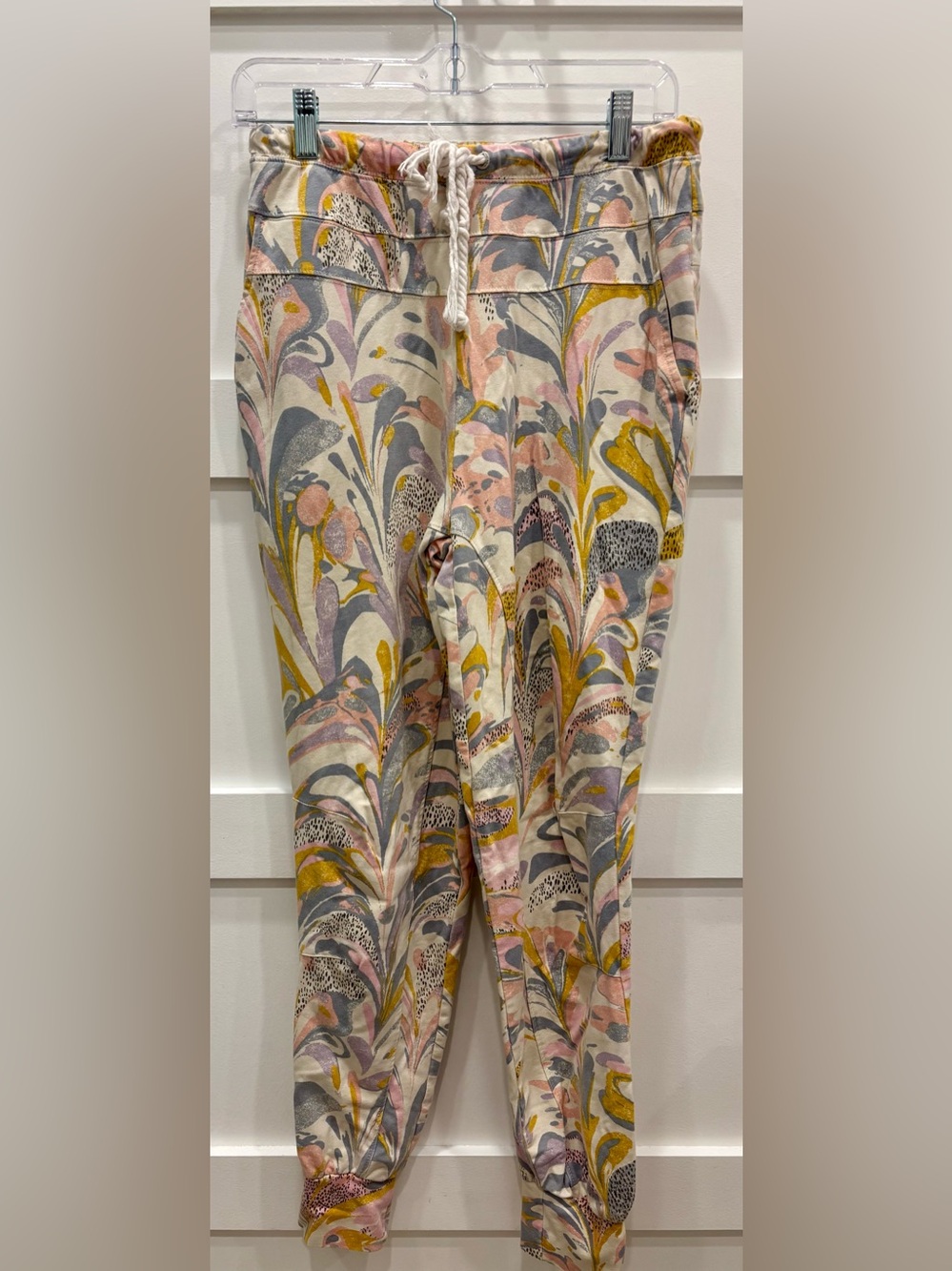 Anthropologie Saturday Sunday Pastel Pattern Boho Joggers